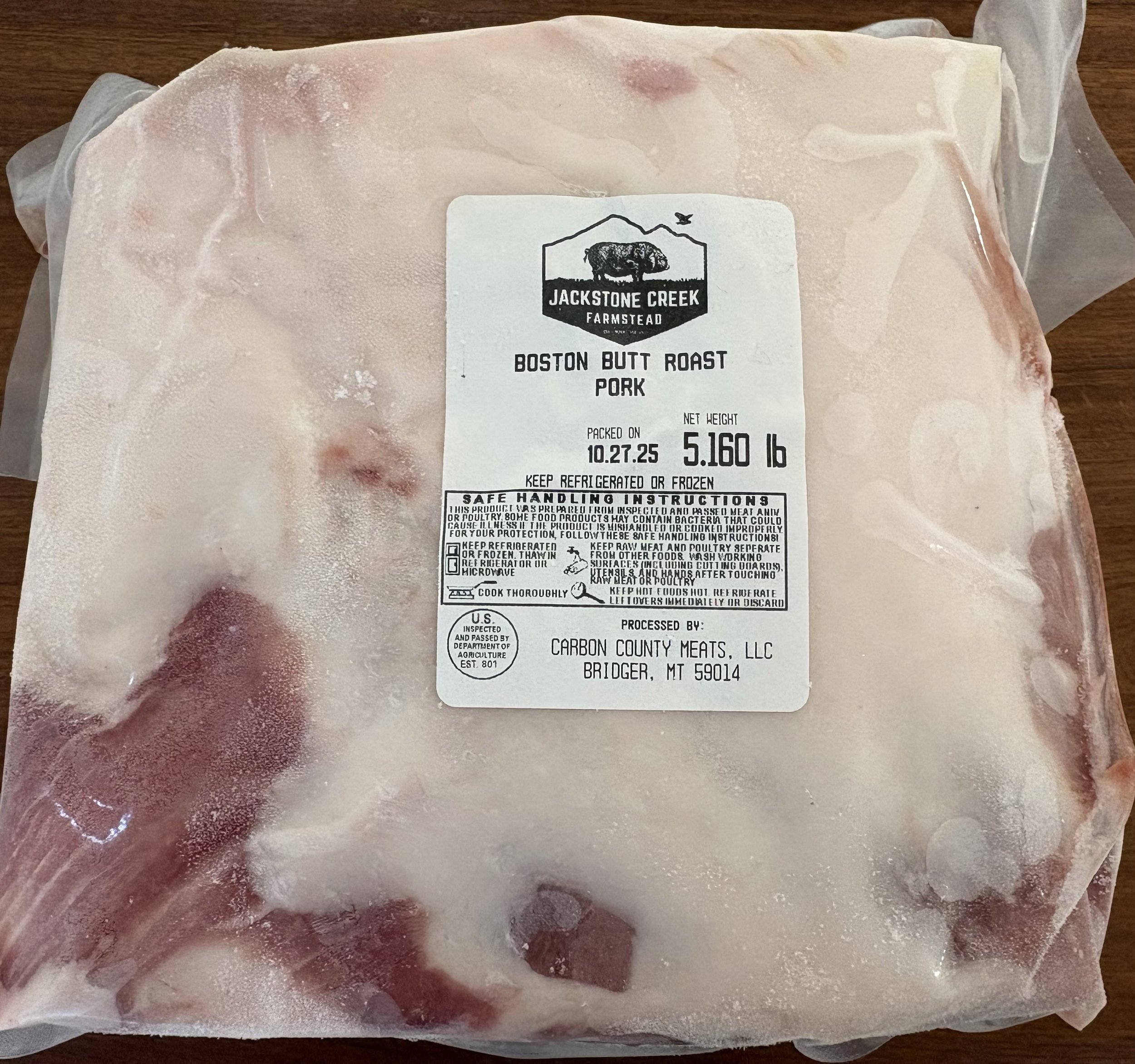 Boston Butt Roast