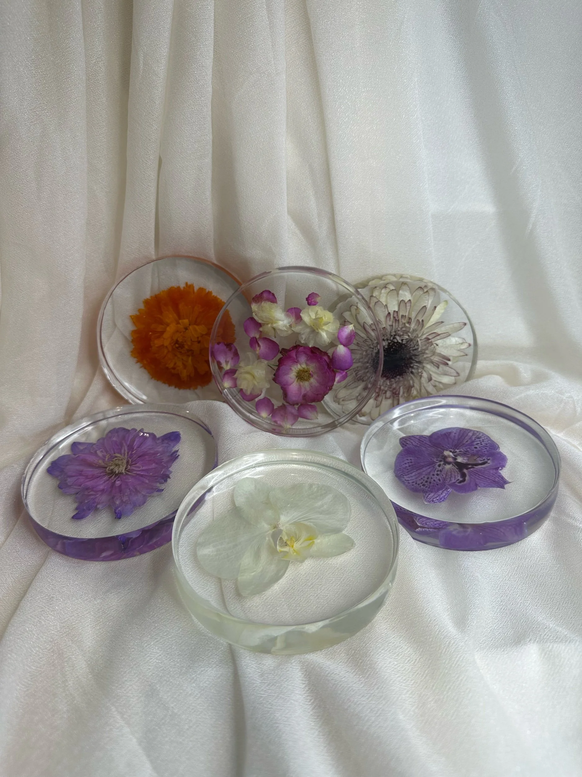 Foral Coasters