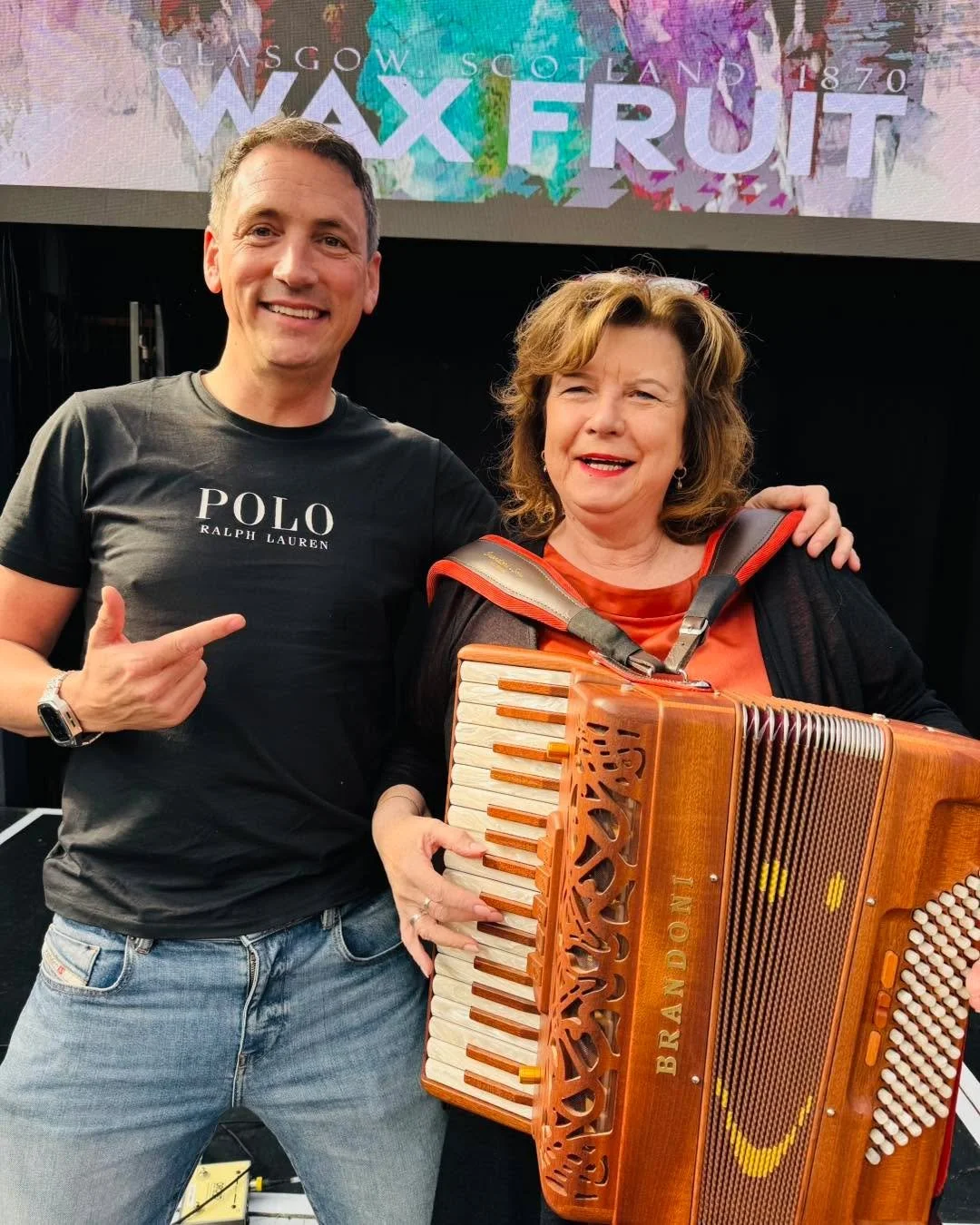 Can&rsquo;t wait to have a wee sing song with this absolute legend later on. The inimitable Elaine C Smith 🙌 Such a star and what a voice too! ❤️