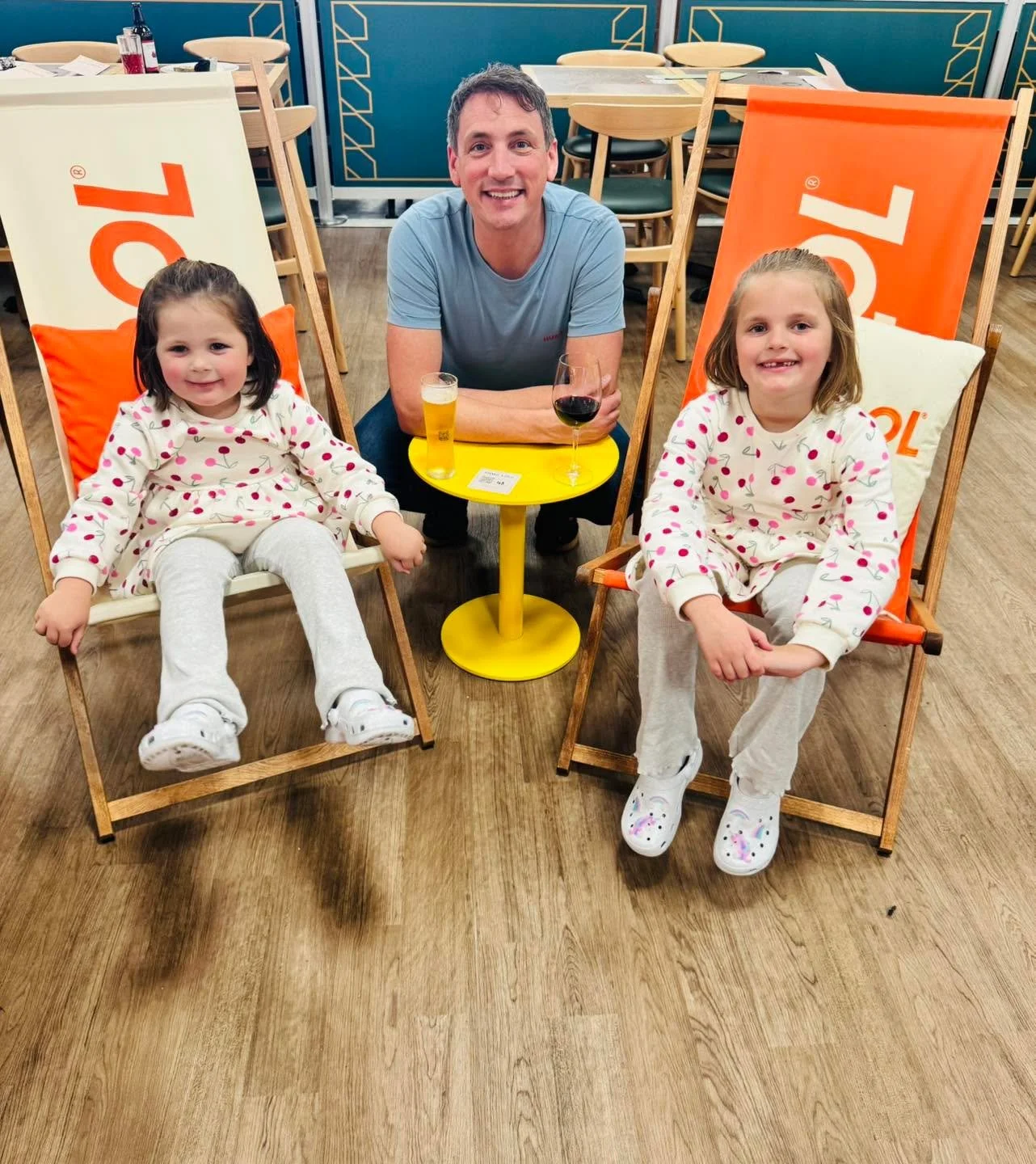 All checked in and ready for three weeks in Australia. ✈️ 🇦🇺 🦘 Gracie&rsquo;s front tooth also fell out this morning and she is taking it to Oz to see if she gets more money from the Australian fairies! 🧚 😇 🤣 What&rsquo;s the going rate for a f