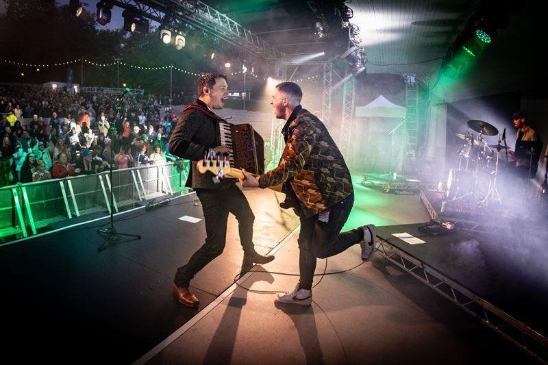 What a night!! A huge thank you to everyone who came to see us at our Glasgow Bandstand show. We loved it. ❤️ And from one iconic venue in the city, now to another as we get set to play the Hydro tomorrow night ahead of Scotland&rsquo;s opening World