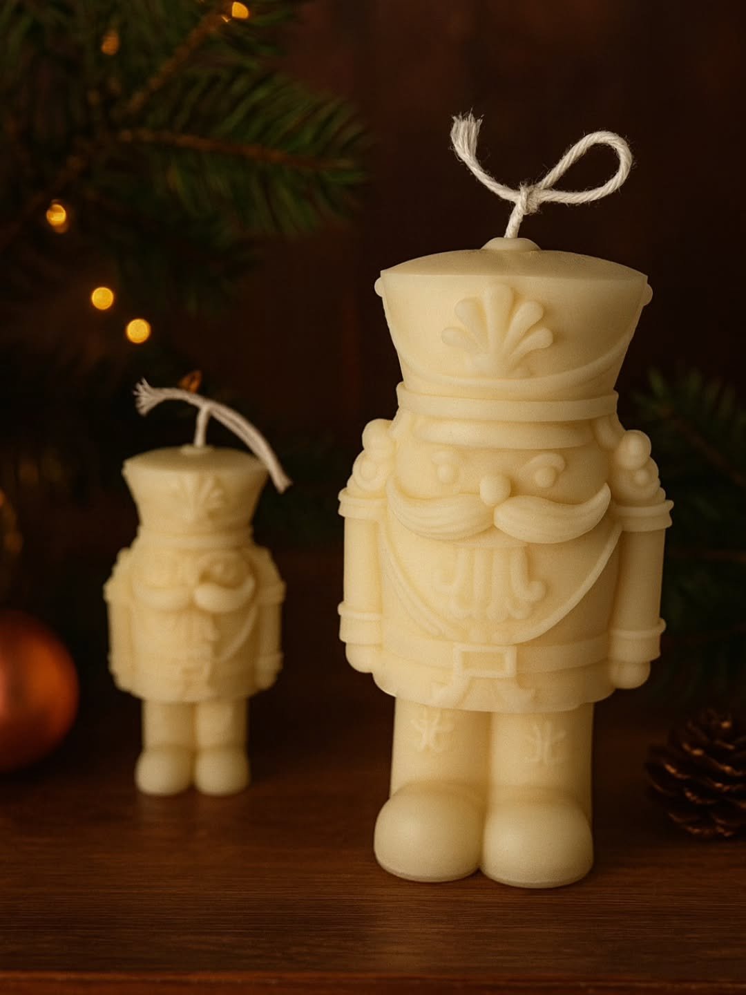 ✨ Cascanueces &mdash; Edici&oacute;n Navidad ✨
Ya disponibles en la web.
Piezas decorativas hechas a mano, con detalles cuidados y ese toque cl&aacute;sico que siempre acompa&ntilde;a al invierno.

🎄 Disponibles en dos tama&ntilde;os.
🕯️ Cera veget