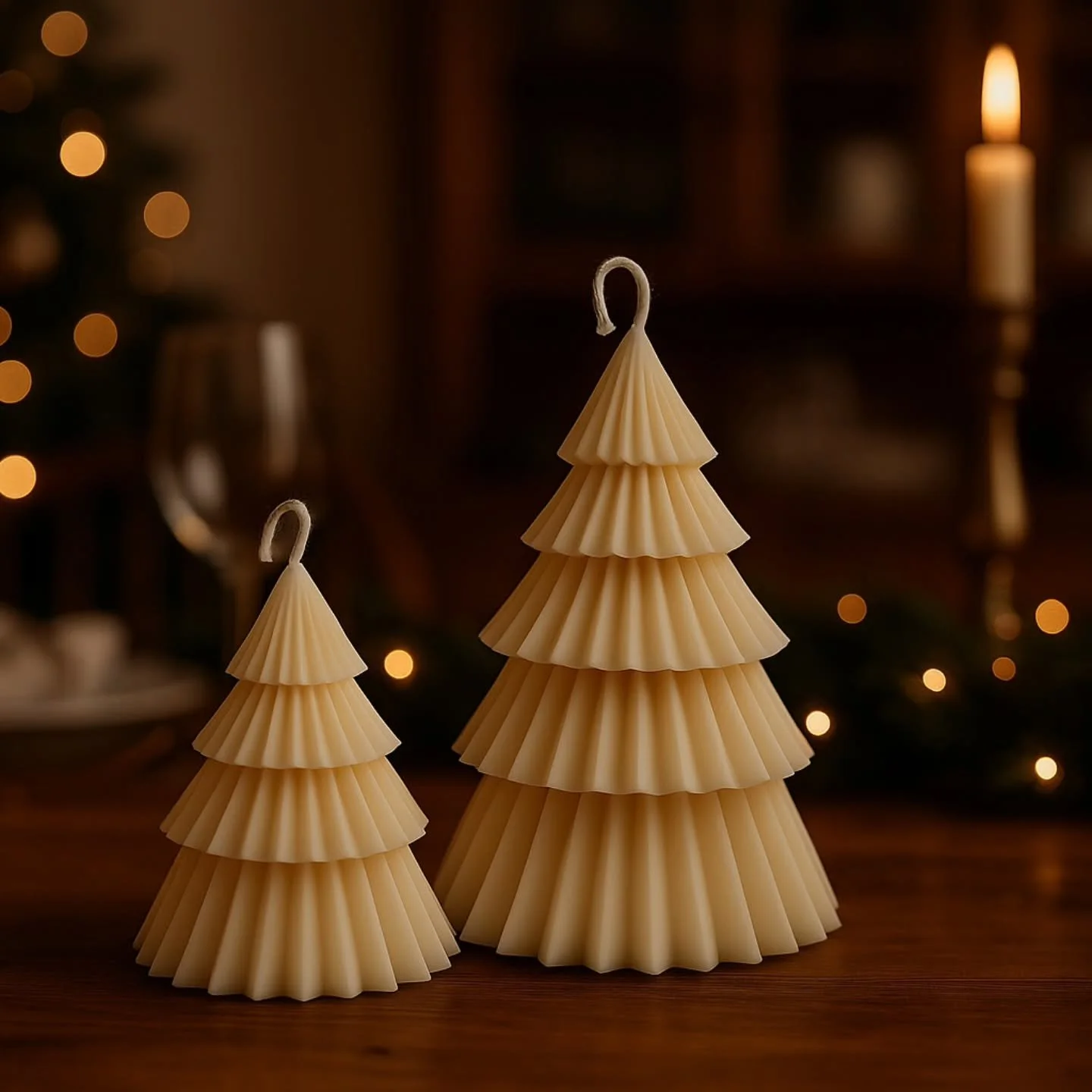 La temporada m&aacute;s luminosa del a&ntilde;o ha comenzado. ✨
Nuestras velas &aacute;rbol ya est&aacute;n disponibles en la web, listas para acompa&ntilde;ar cada mesa, rinc&oacute;n y celebraci&oacute;n.

Hechas a mano, una a una, para que cada lu