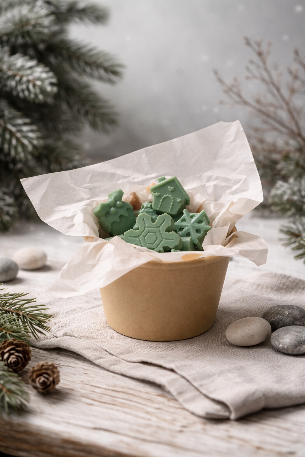 Wax Melts Invierno – Manzana & Canela 🍏✨