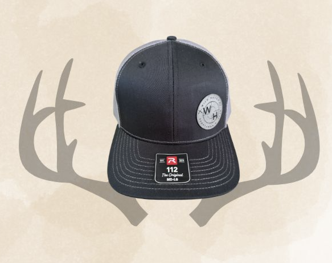 Wild Haven Black/Gray Small Patch Hat