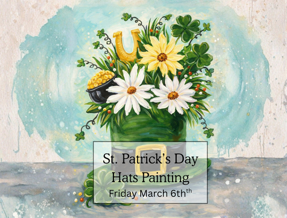 St Patrick's Day Hats Painting
