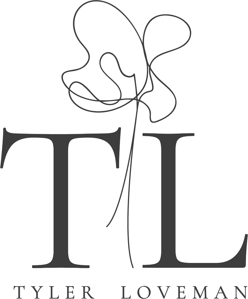 Tyler Loveman logo - black
