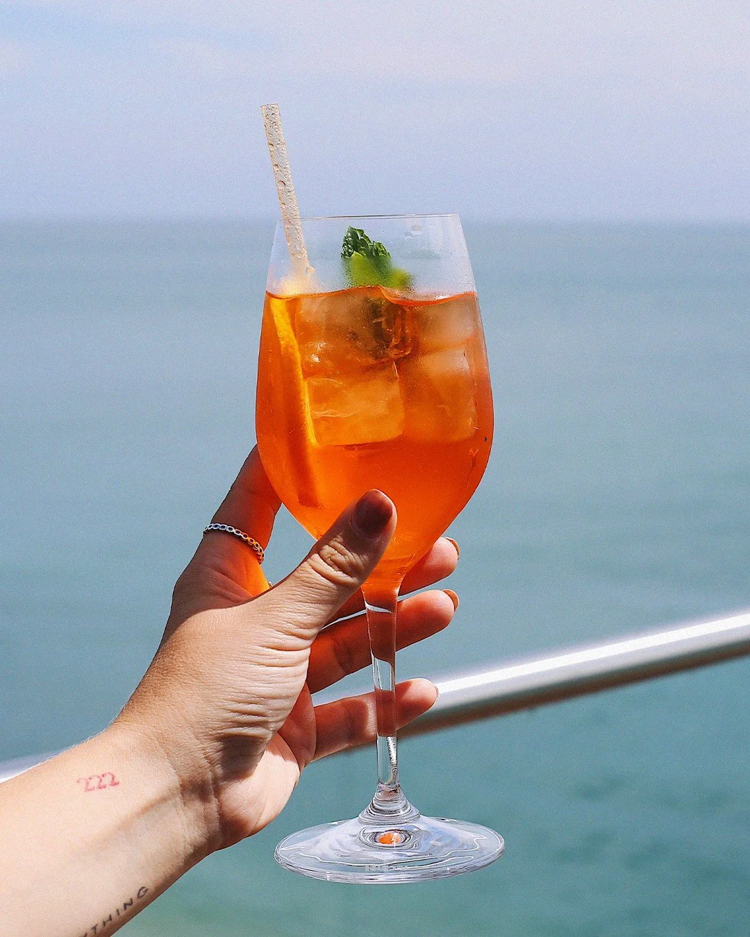 Spritz + sunshine + sea view = bank holiday sorted.
ㅤ
We're open from 12pm Saturday, Sunday and Monday. Book your table online now. Walk-ins available.