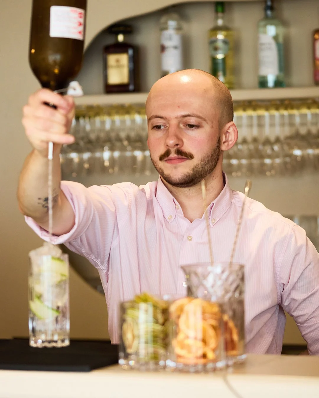 The Millionaire is named after the Kelis and Andr&eacute; 3000 track and it totally earns it.
ㅤ
Earl grey infused gin, elderflower, cucumber, lemon &ndash; clarified through a milk-washing process that sounds strange until you taste the result. Cryst