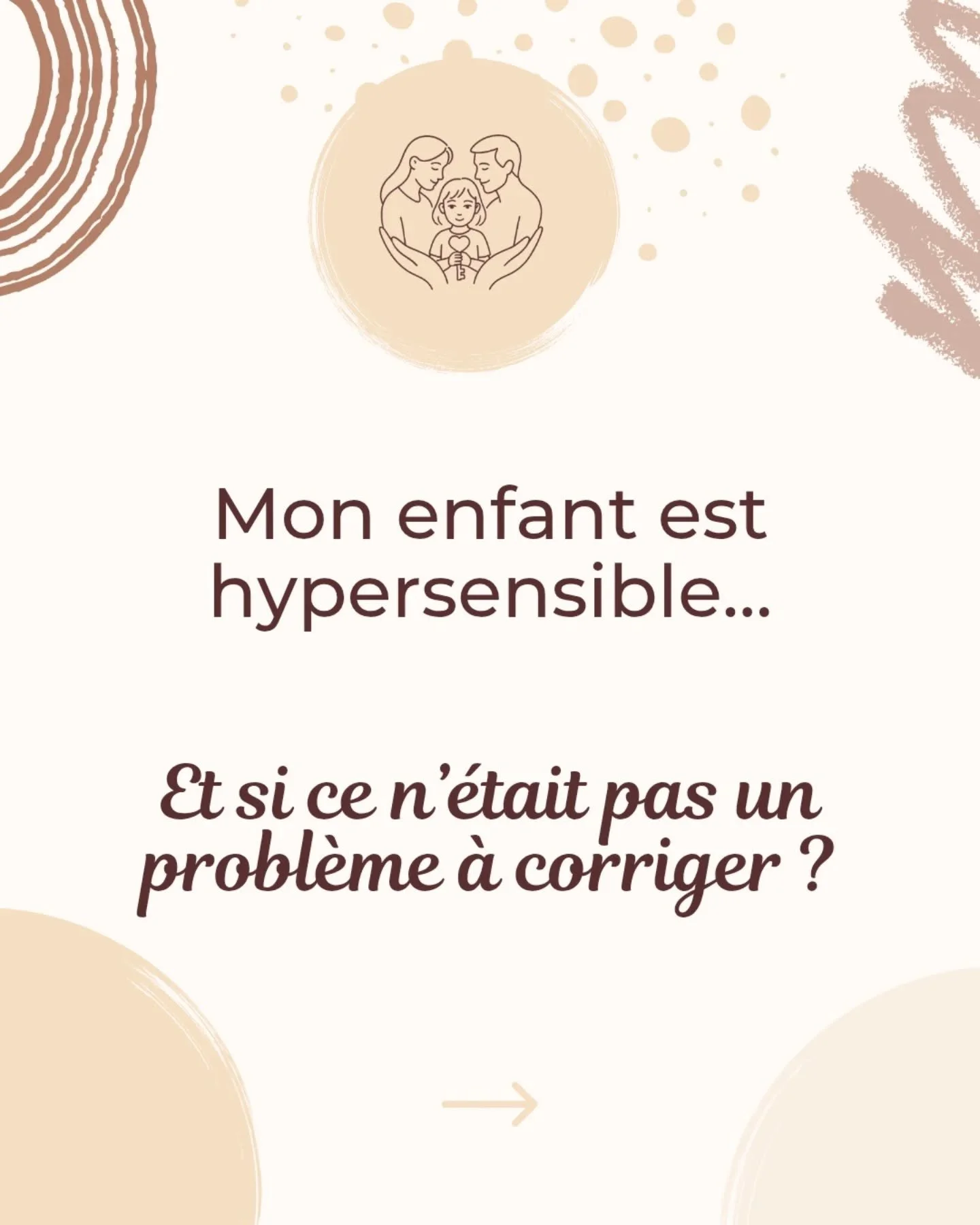 Certains enfants ressentent les choses plus fort, plus vite, plus intens&eacute;ment.

Les &eacute;motions montent rapidement, les pleurs arrivent sans pr&eacute;venir, et le retour au calme peut prendre du temps.
Ce fonctionnement n&rsquo;est ni un 