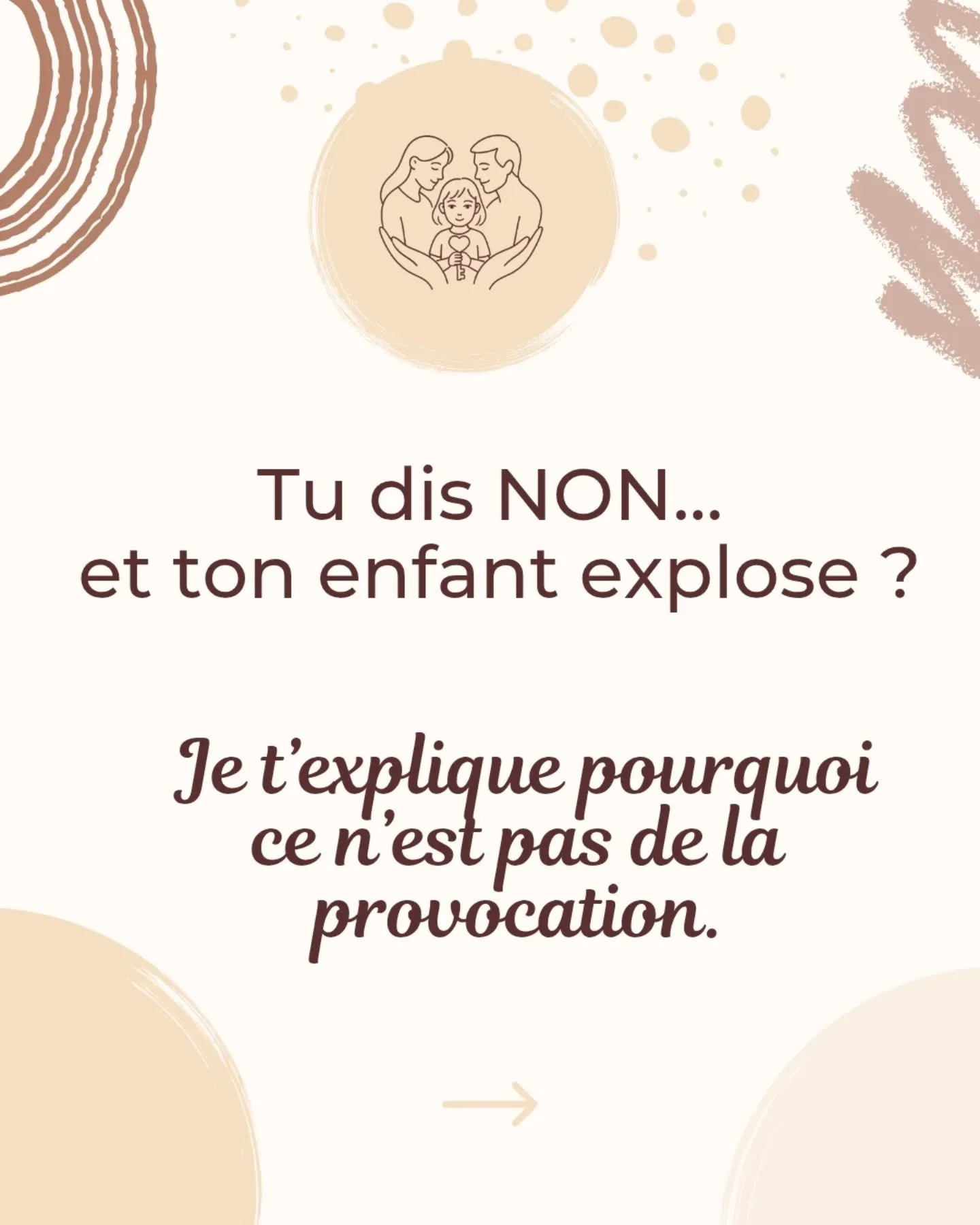 J&rsquo;ai l&rsquo;impression que &ccedil;a va &ecirc;tre la crise &agrave; chaque fois que je dis &ldquo;non&rdquo; ! 
➡️ Cette phrase, je l&rsquo;ai entendue de nombreux parents &eacute;puis&eacute;s, encore et encore&hellip; 

Dire &ldquo;non&rdqu