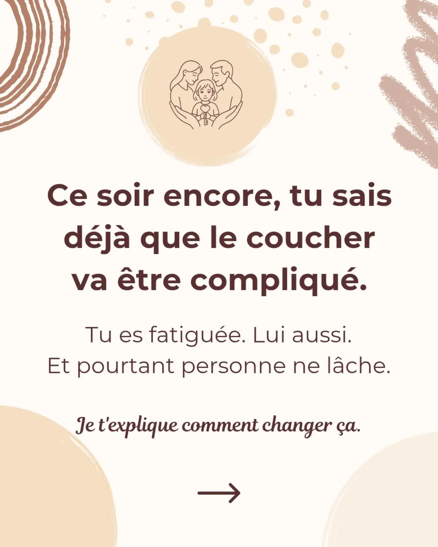 Ce soir encore, le coucher tourne au bras de fer.

Pourtant tu fais tout bien. Tu es l&agrave;, tu essaies, tu r&eacute;p&egrave;tes.

Mais personne ne t'a expliqu&eacute; que le coucher est la transition la plus difficile de la journ&eacute;e pour t