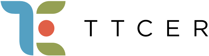 The Ticcer logo with stylized letter 'T' in blue and green, a red dot, and the word 'TICCER' in black uppercase letters.