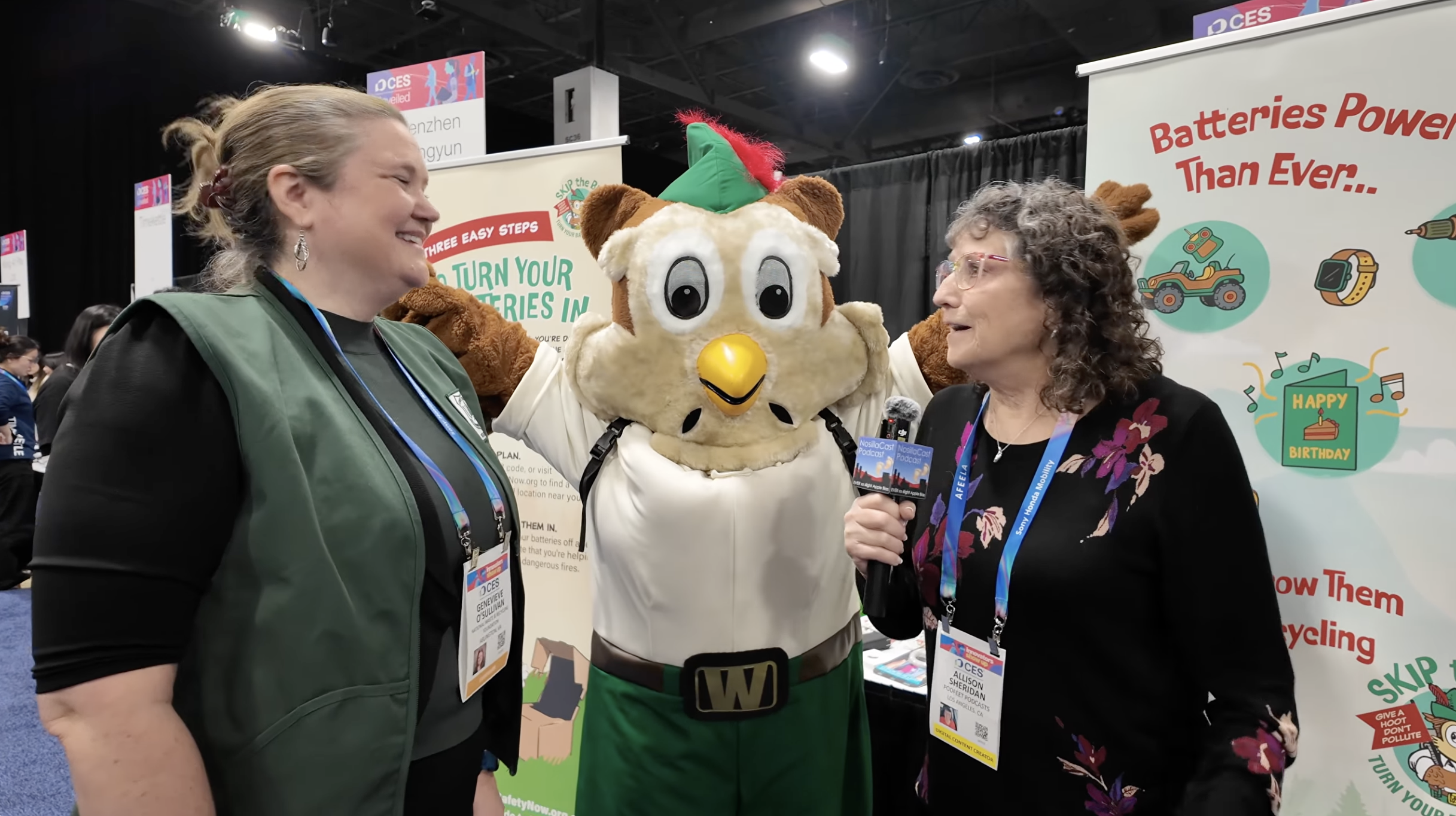 Podfeet Podcasts: CES 2026: NWRF Safe Battery Disposal Campaign