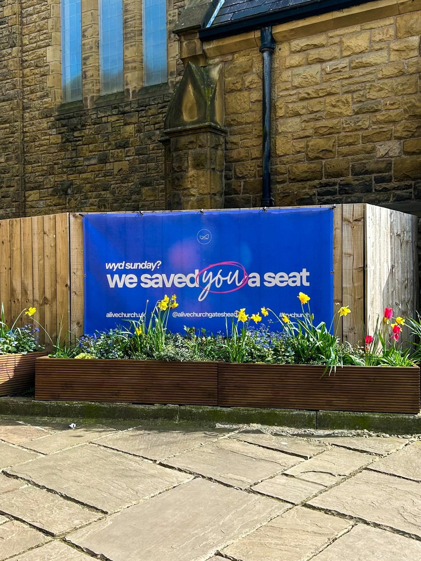 send this to someone you&rsquo;re saving a seat for this Easter 🪑

-
#gateshead #alivechurchgateshead #easter #achurchnearyou #wesavedyouaseat