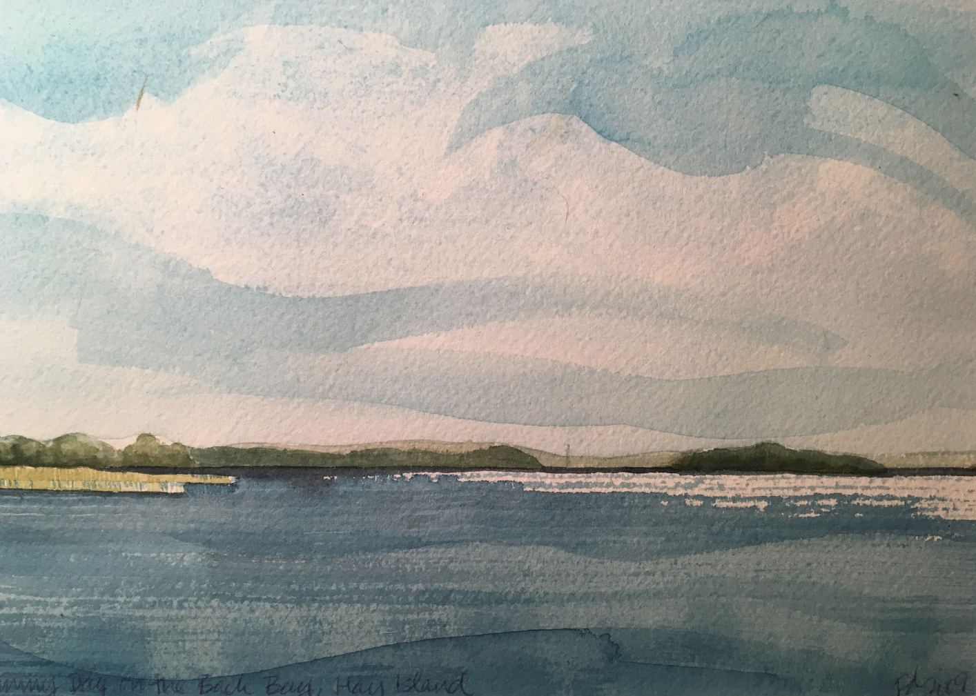 Back Bay Morning - Hay Island