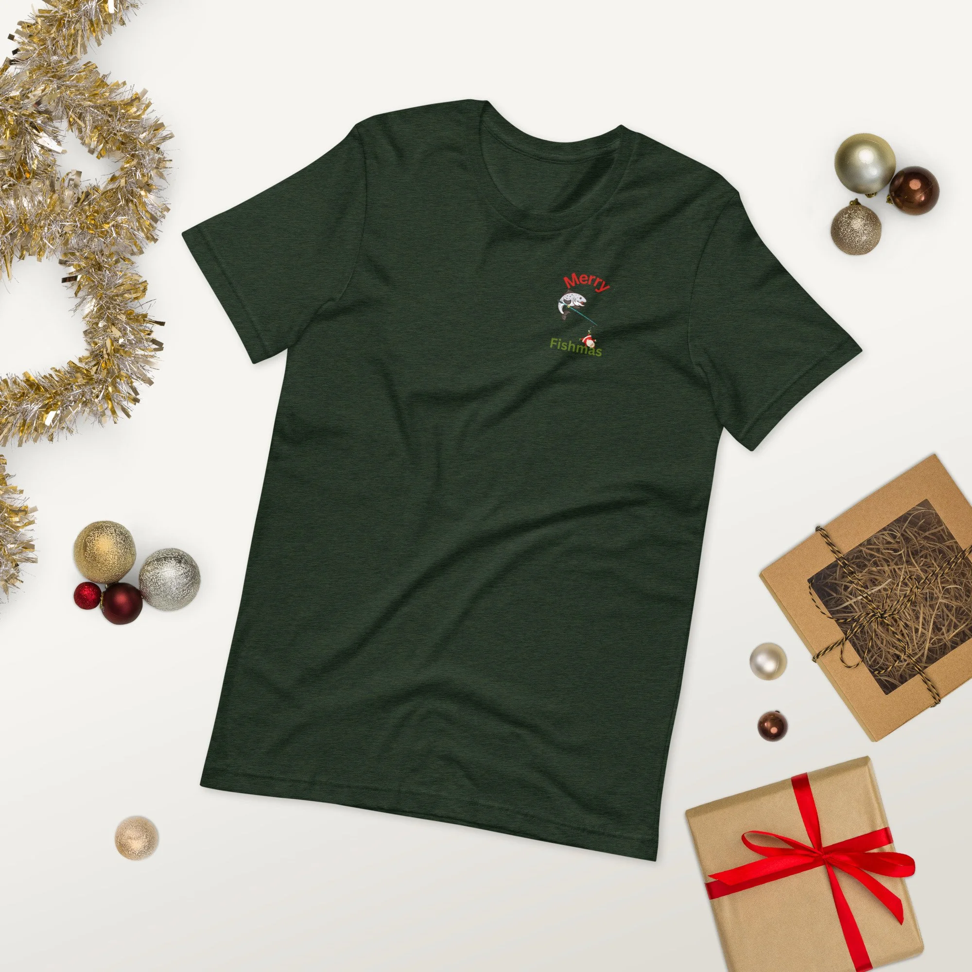 Trout Fishmas t-shirt