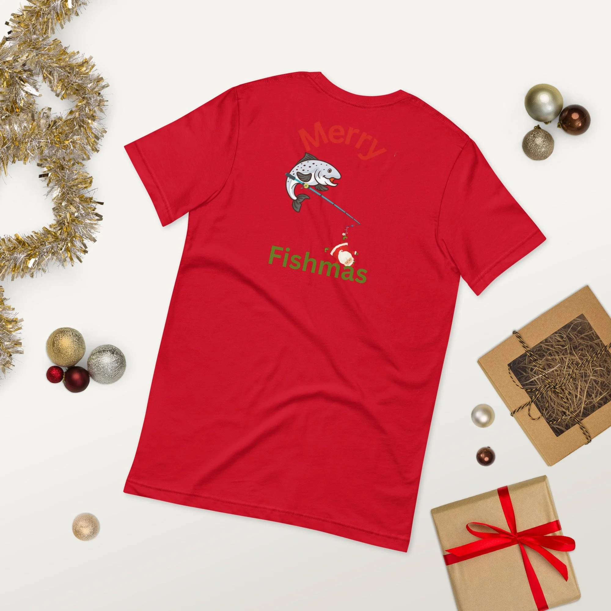 Trout Fishmas t-shirt