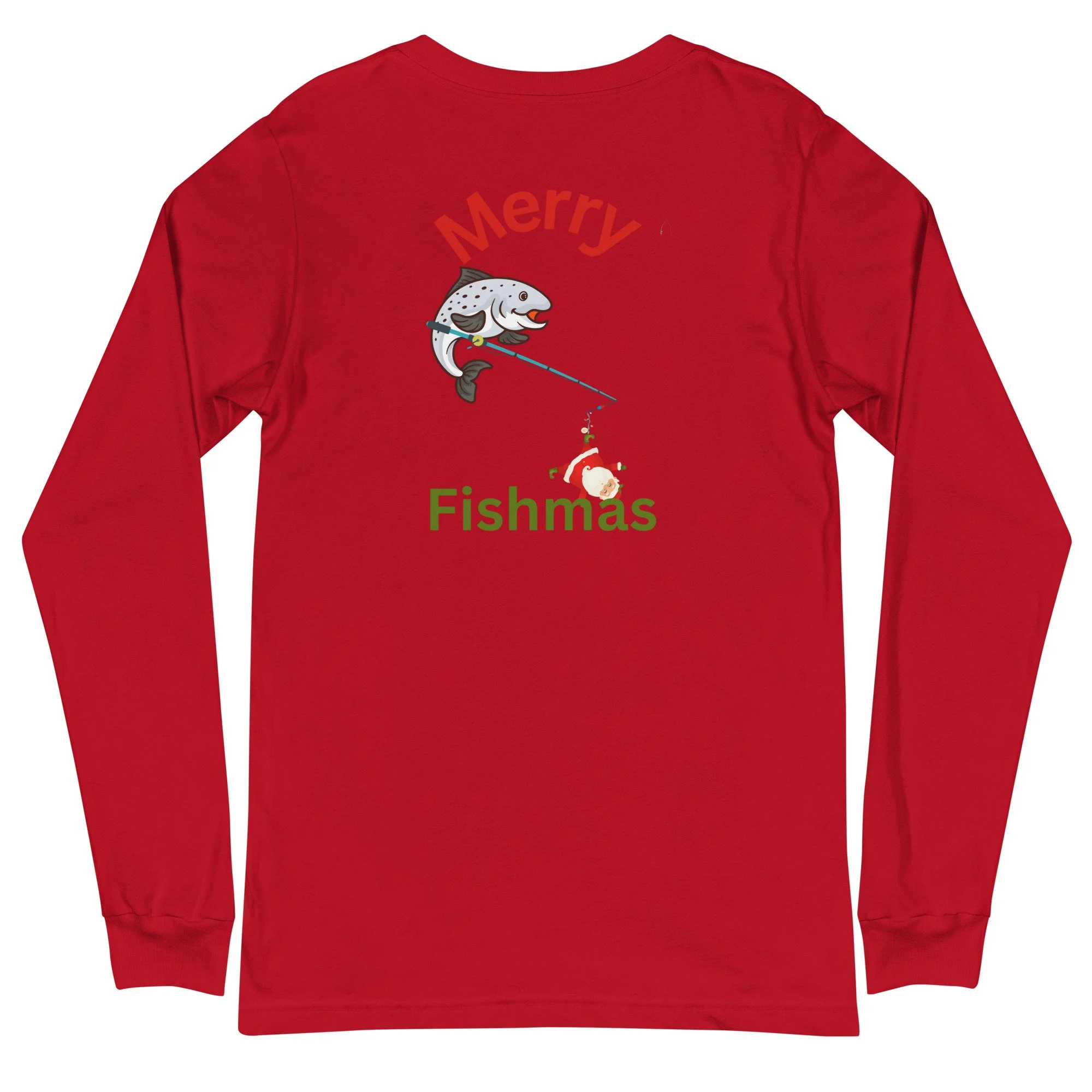 Trout Fishmas Long Sleeve Tee