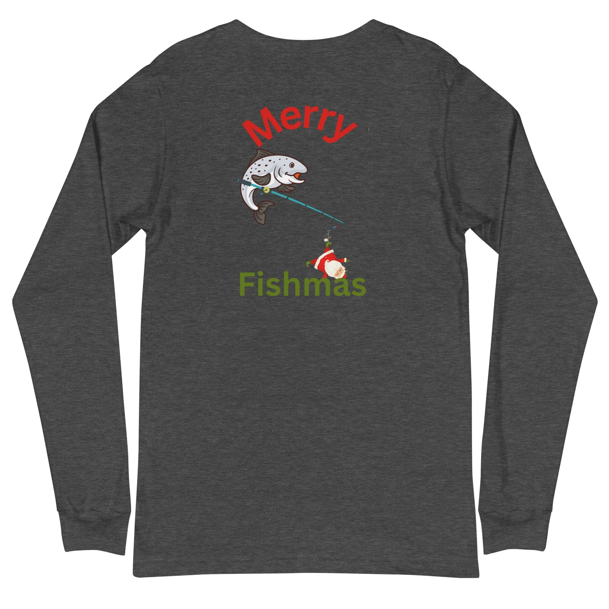 Trout Fishmas Long Sleeve Tee