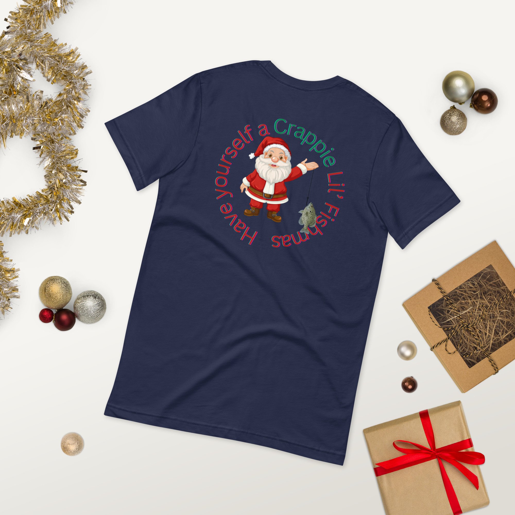 Crappie Fishmas t-shirt