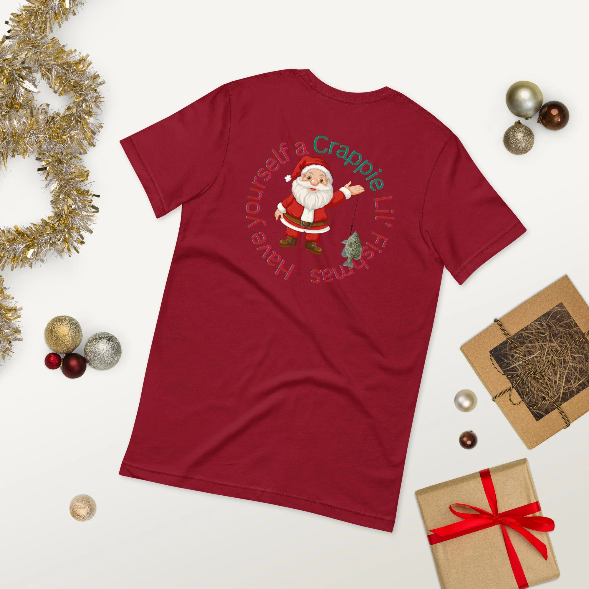 Crappie Fishmas t-shirt