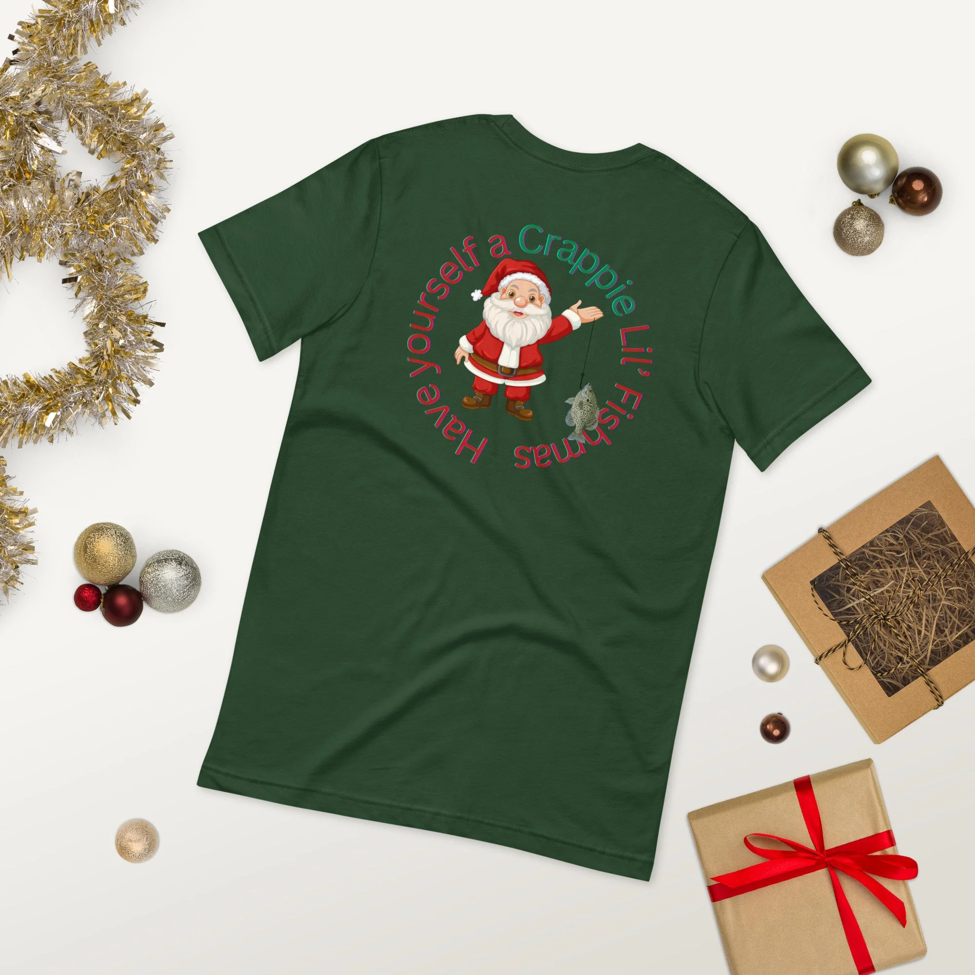 Crappie Fishmas t-shirt