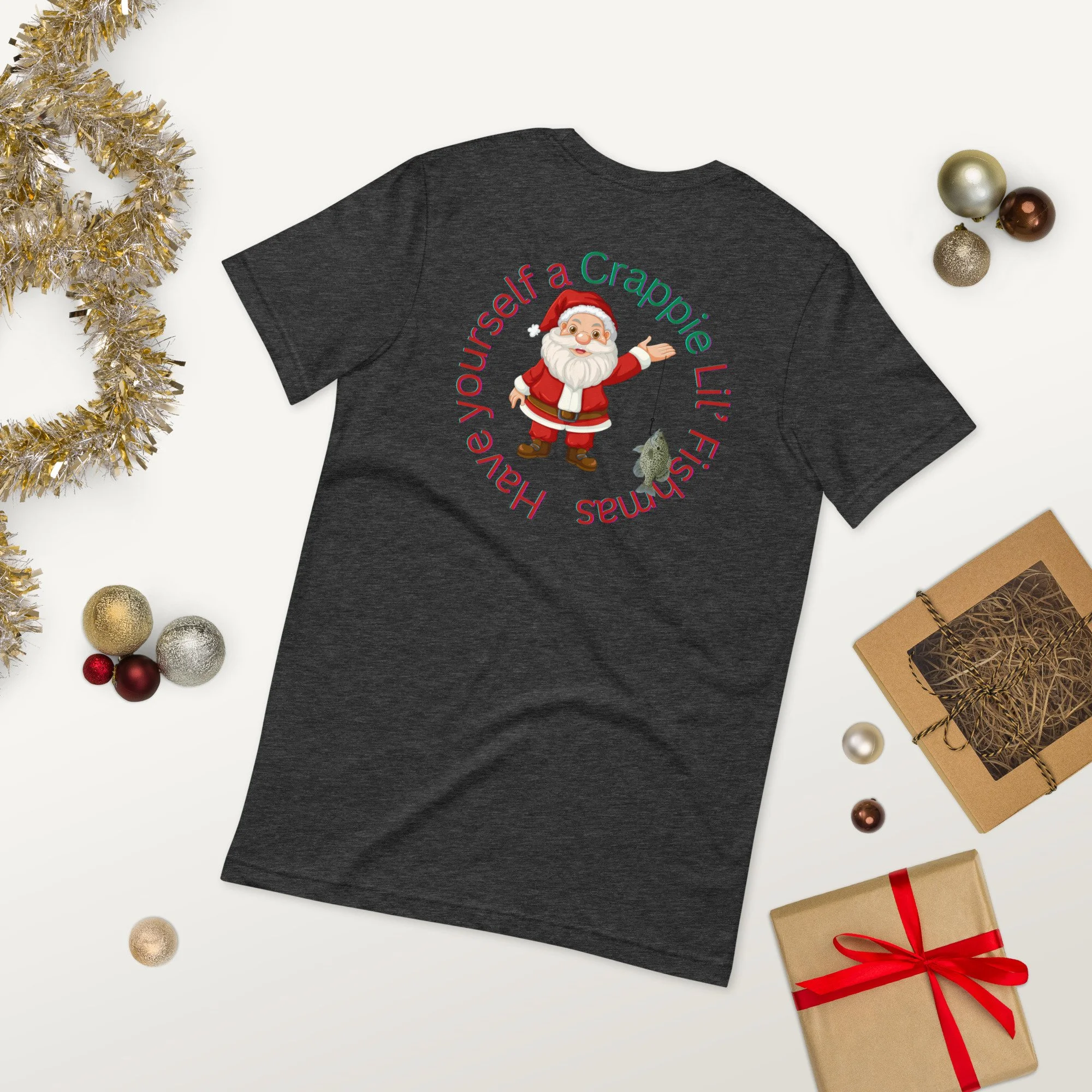Crappie Fishmas t-shirt