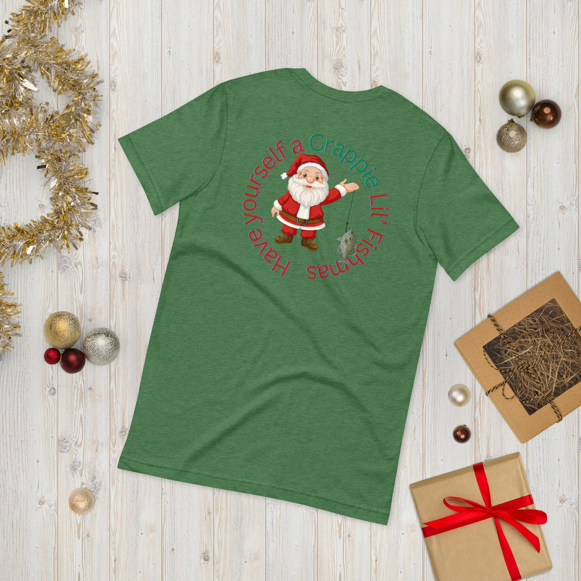 Crappie Fishmas t-shirt