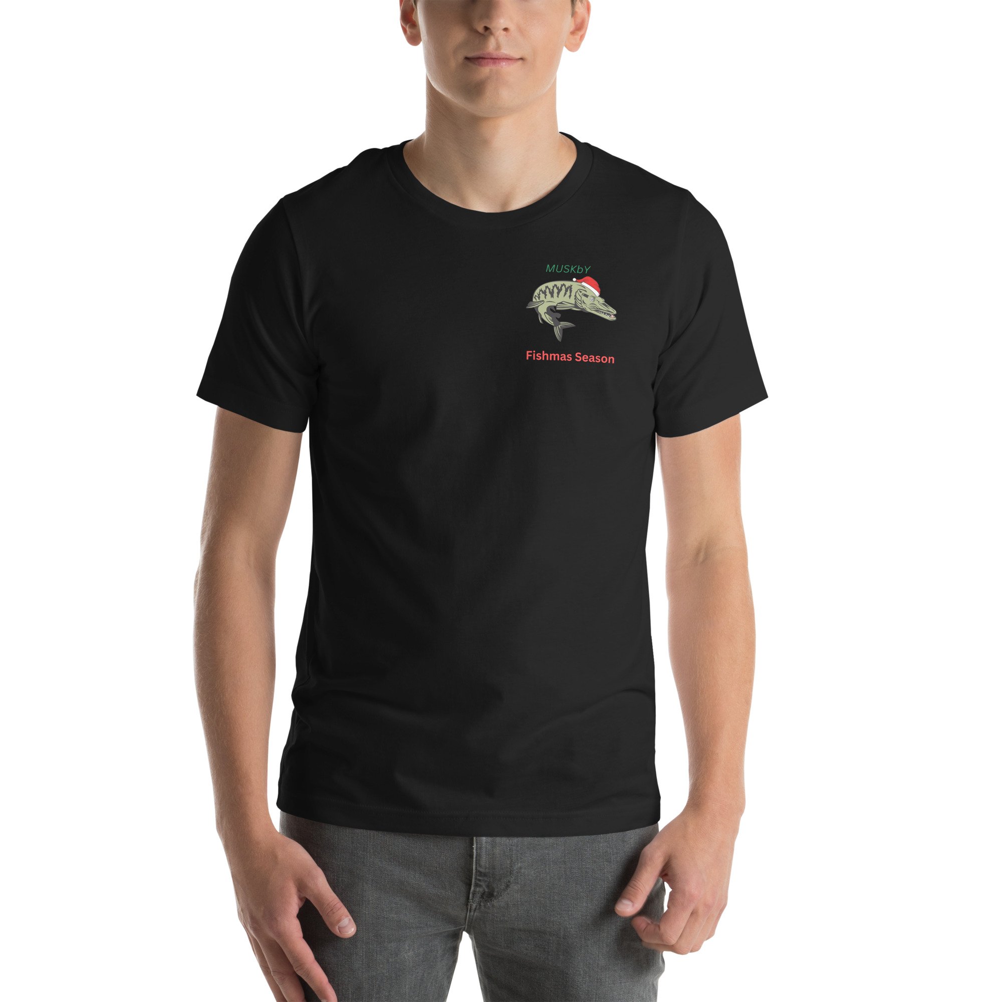 Muskby fishmas t-shirt