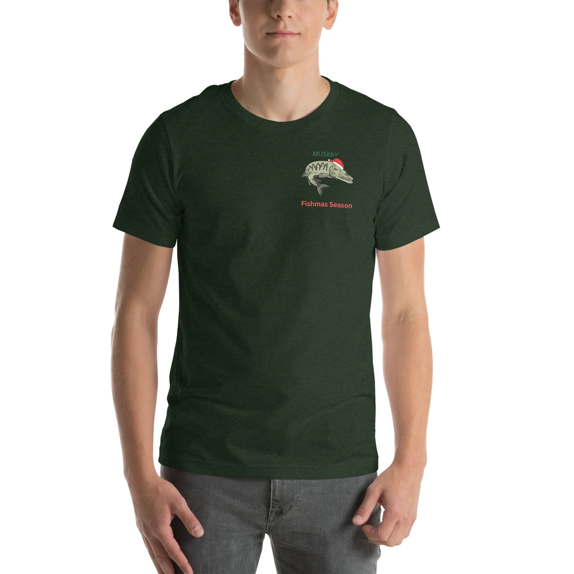 Muskby fishmas t-shirt