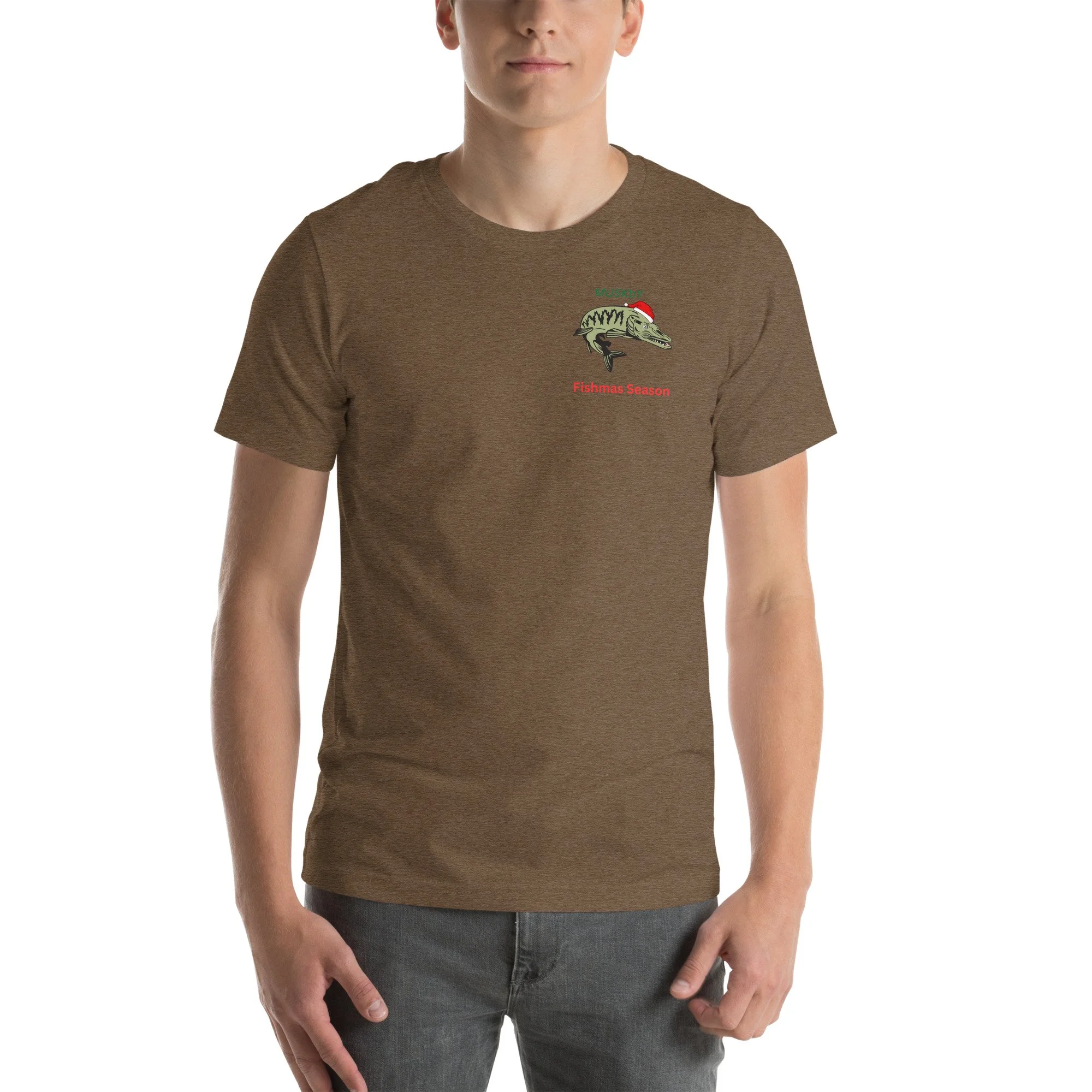 Muskby fishmas t-shirt