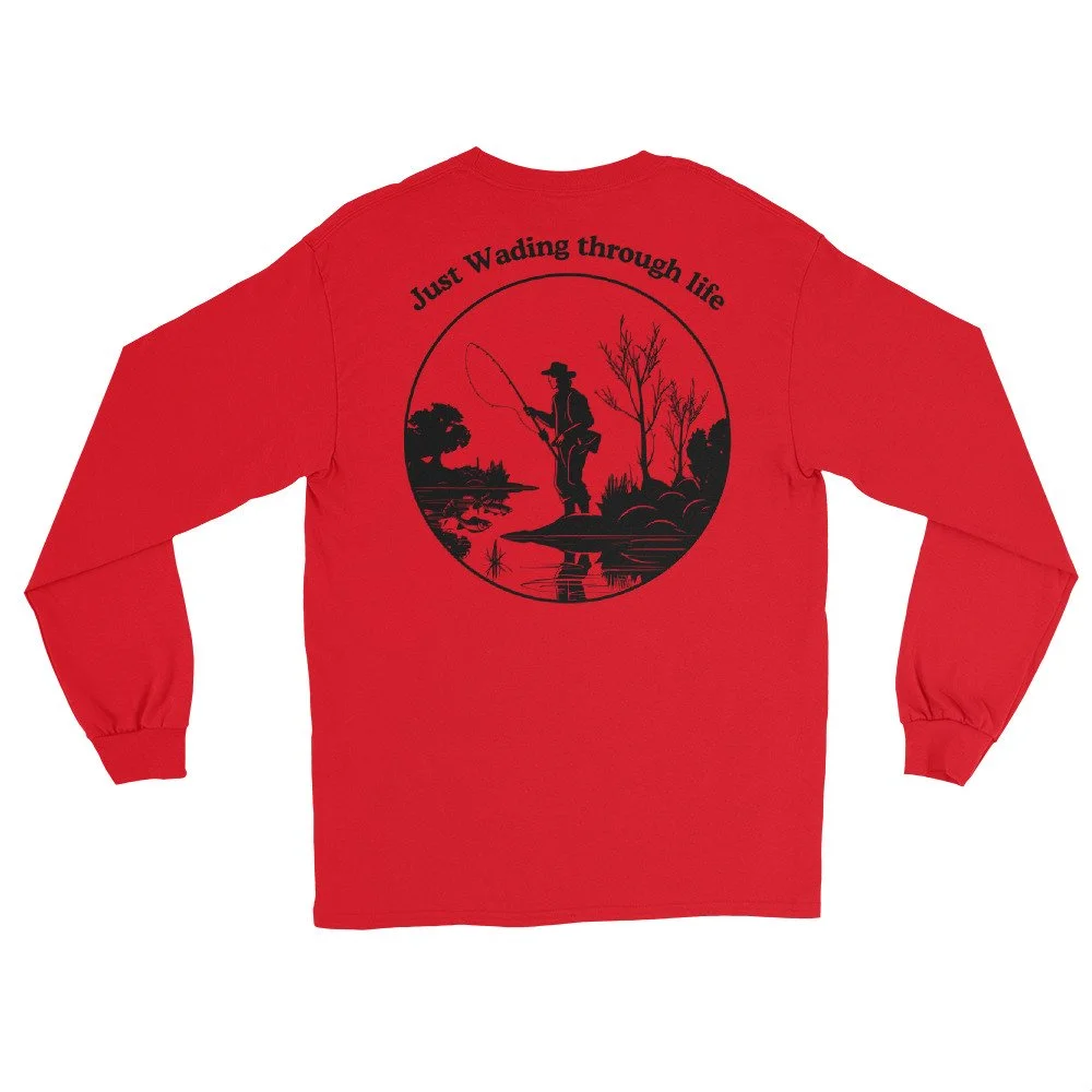 Wading Through Life Long Sleeve Shirt