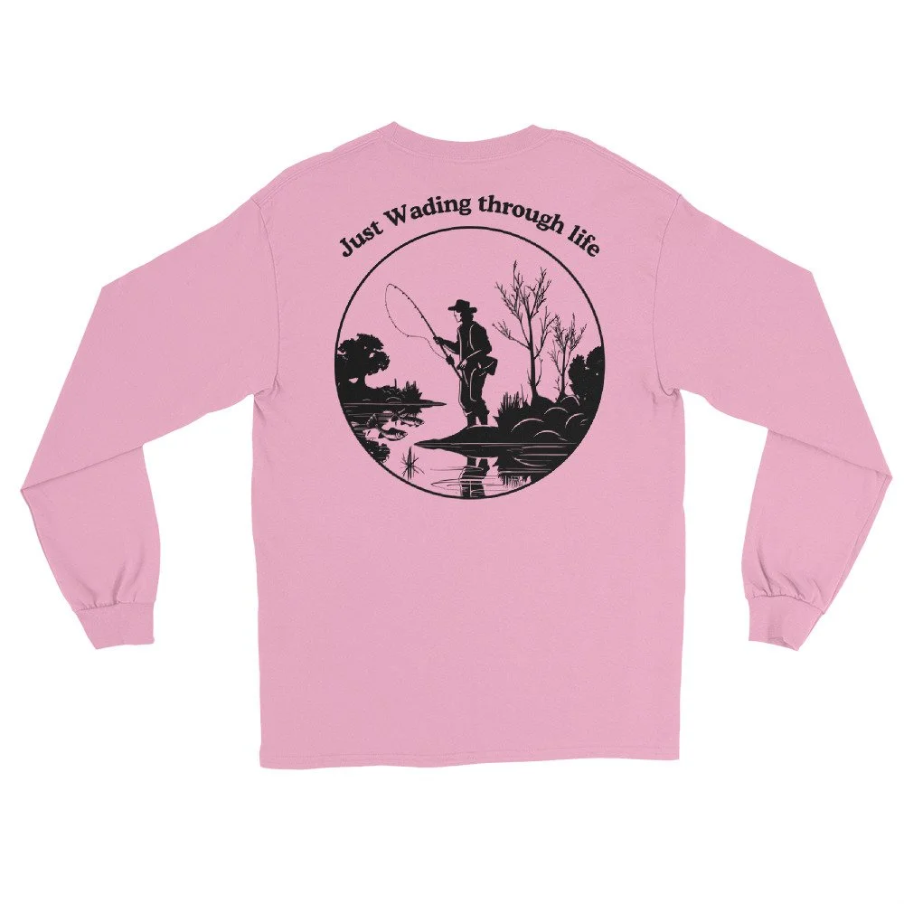 Wading Through Life Long Sleeve Shirt