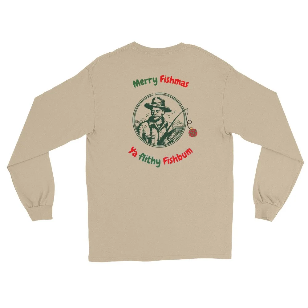 Fishbum Fishmas Long Sleeve Shirt