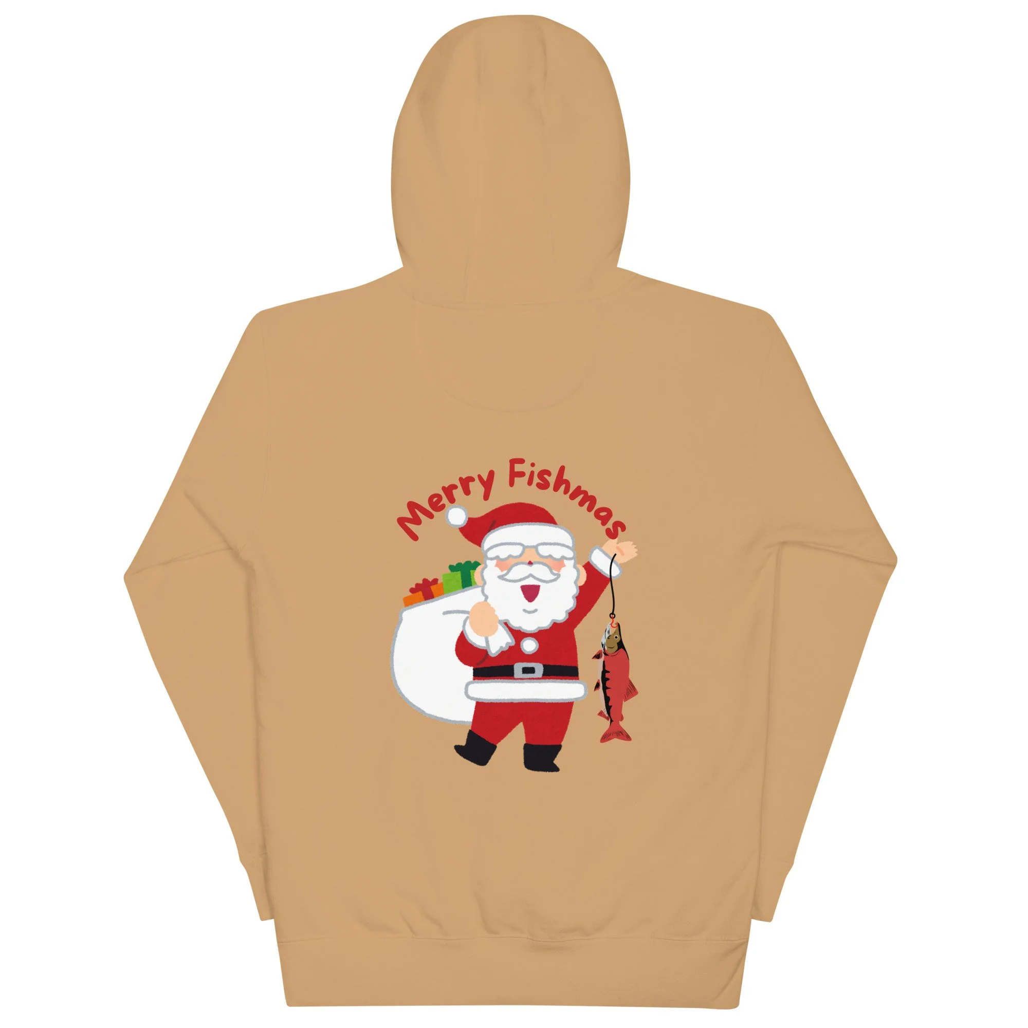 Merry Fishmas Santa Hoodie