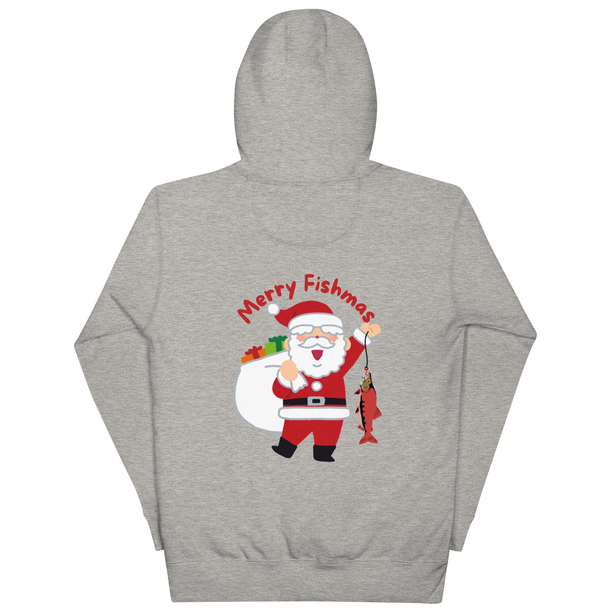 Merry Fishmas Santa Hoodie