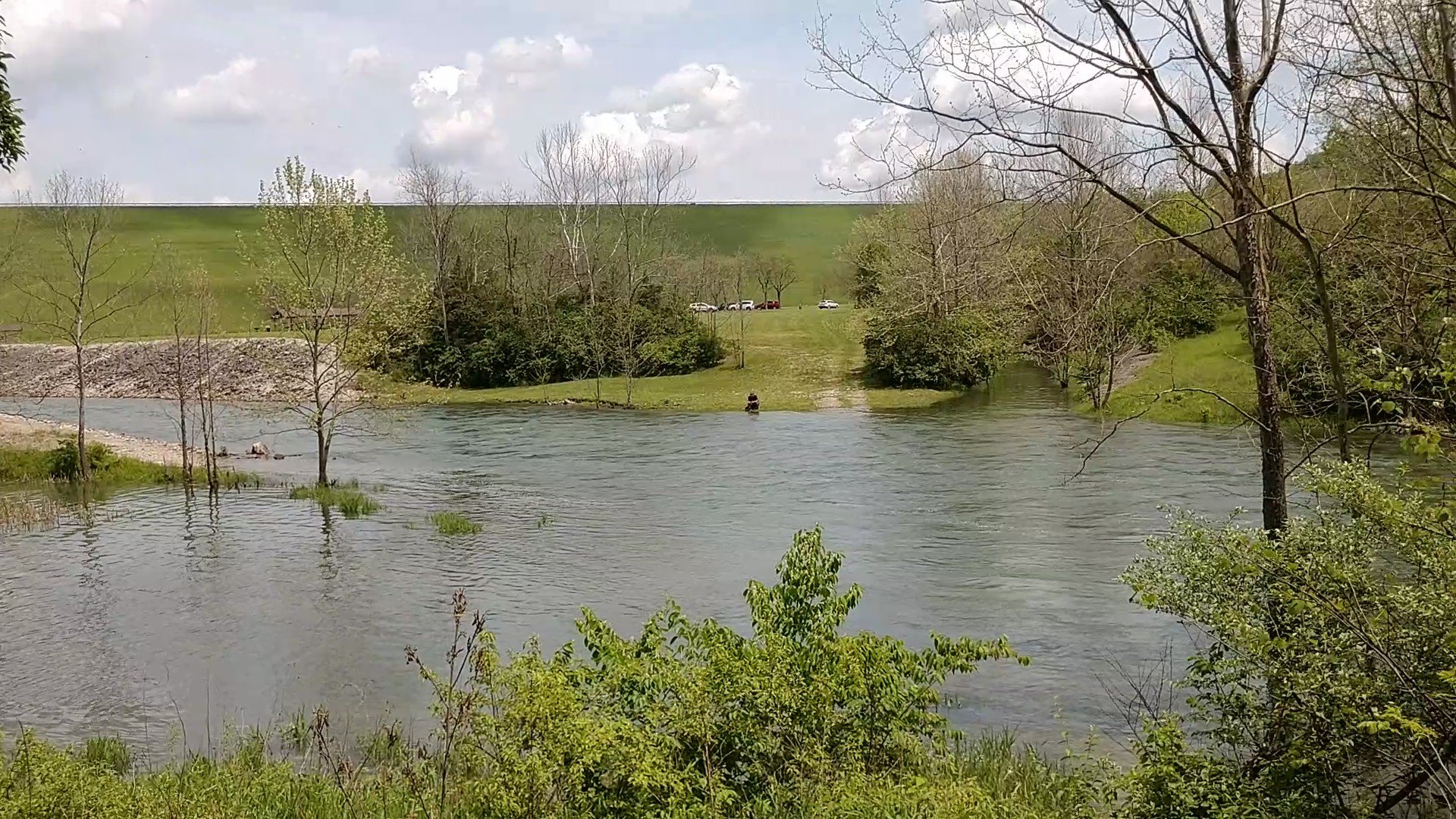 brookville lake spillway whitewater river indiana