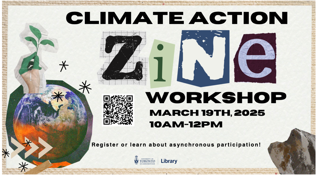 Climate Action in the library: a Zine Workshop