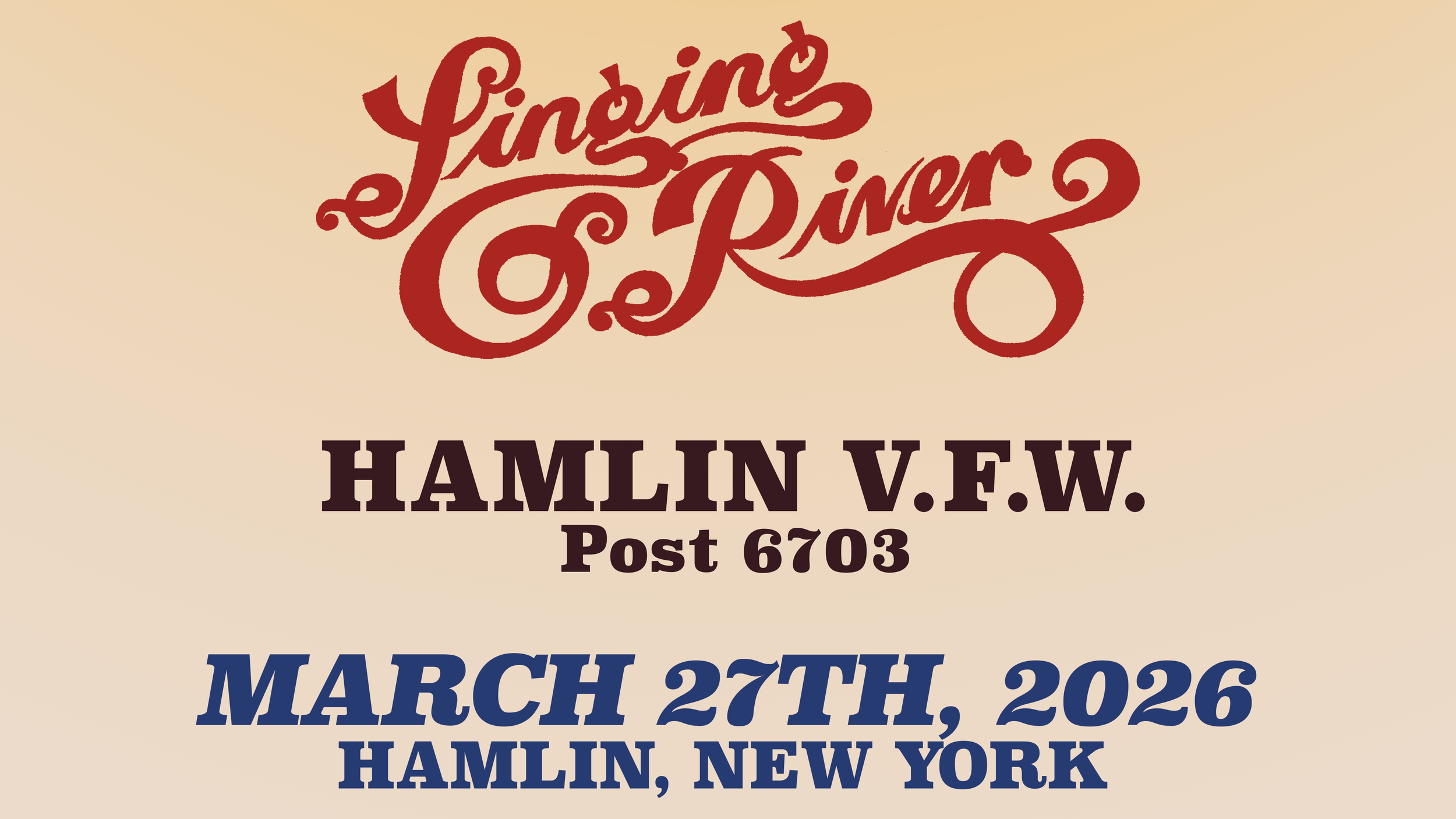 Hamlin VFW - March 27