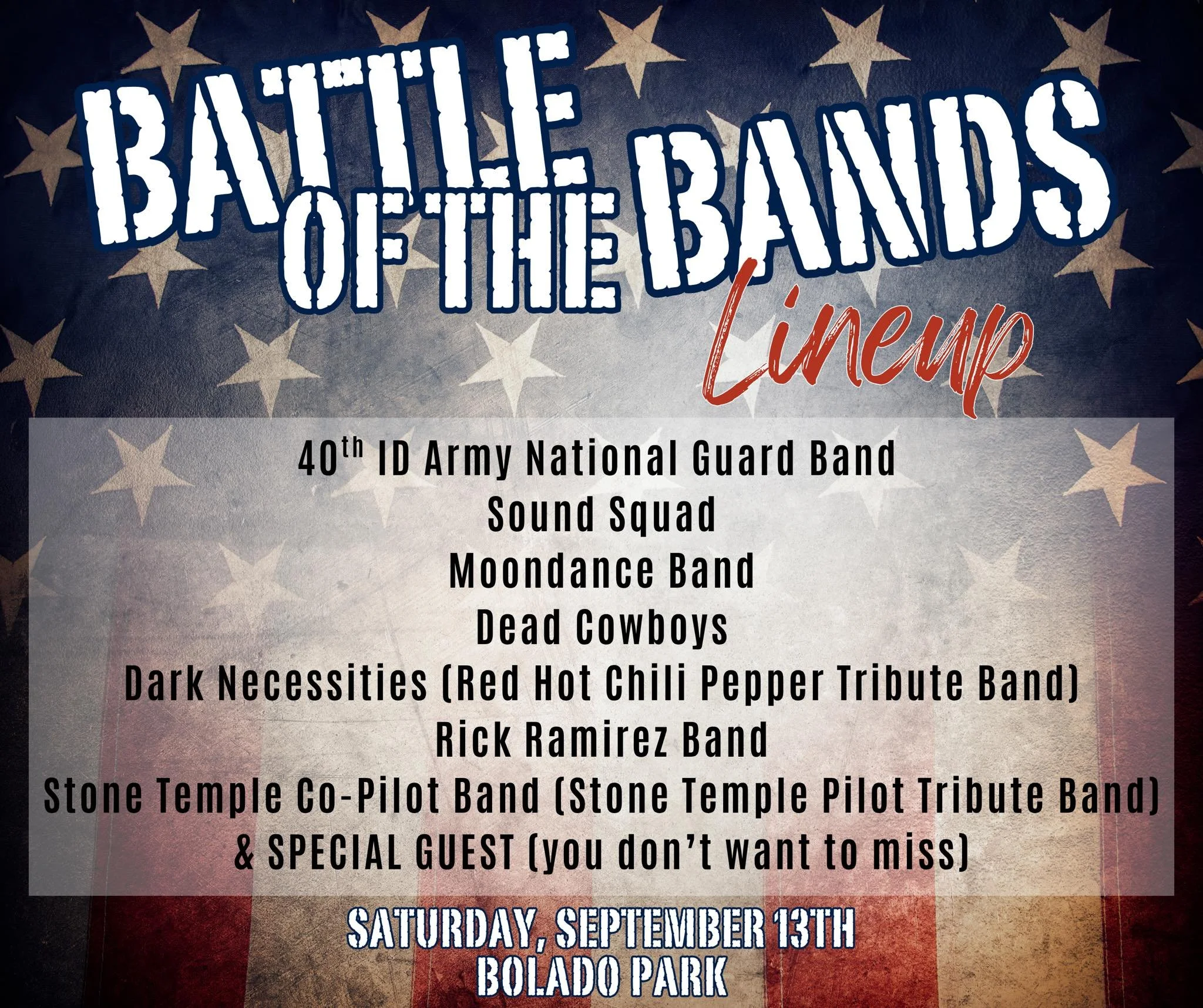 Dark Necessities @ Battle of the Bands