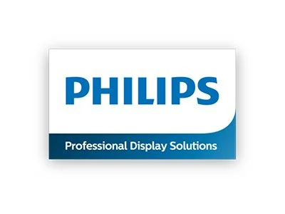 Philips logo with the text 'Professional Display Solutions' underneath.