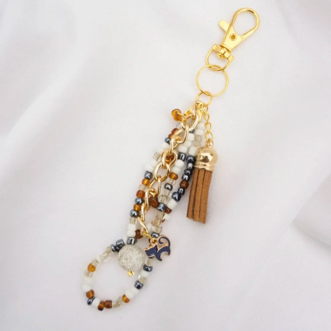 Earthbound - Beaded Keychain & Bag Charm