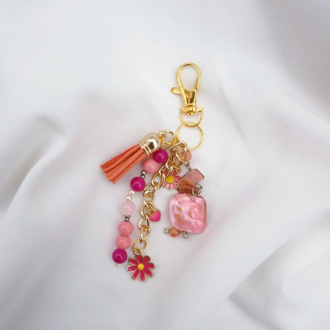 Petal Pop - Beaded Keychain & Bag Charm