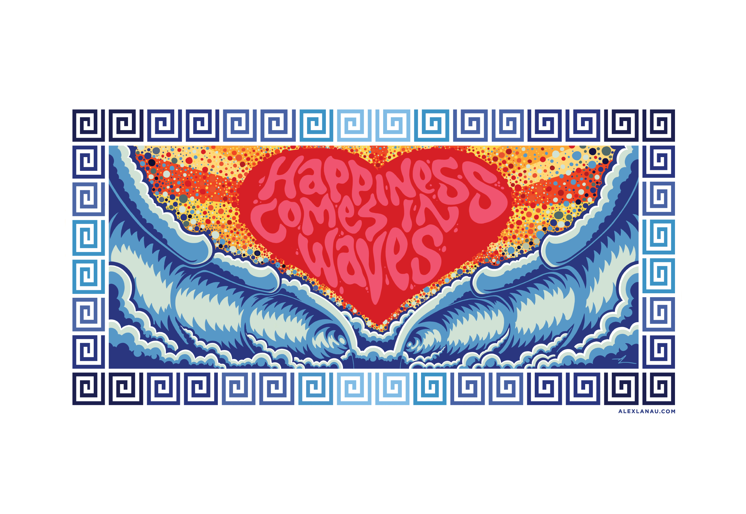 Happiness Comes In Waves