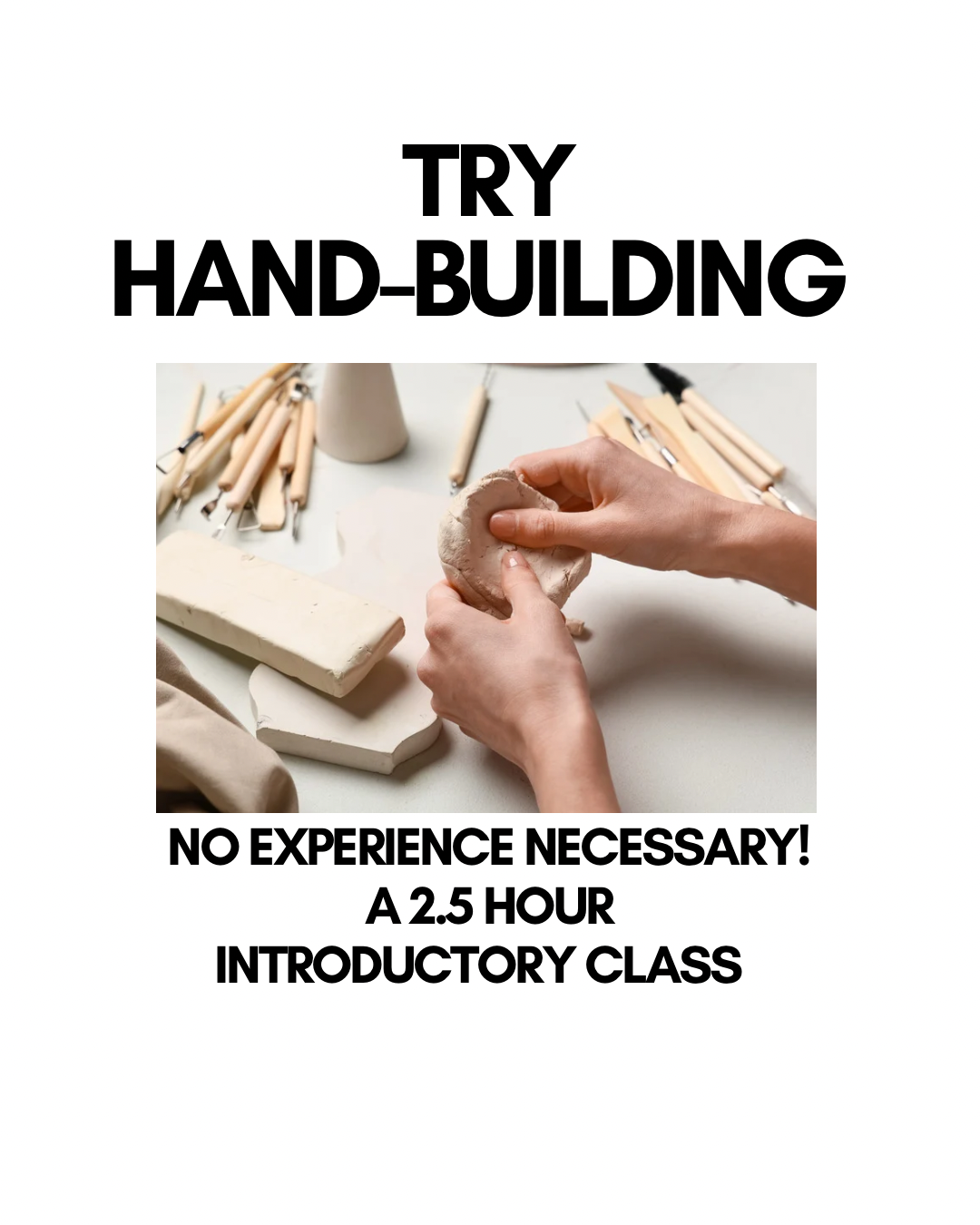 Try Hand-building with Clay
