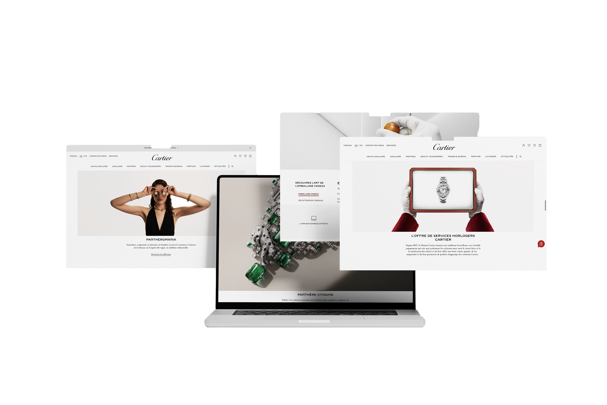 Datawords | Gestion de projet | Webmastering sites Cartier monde (fil rouge)
