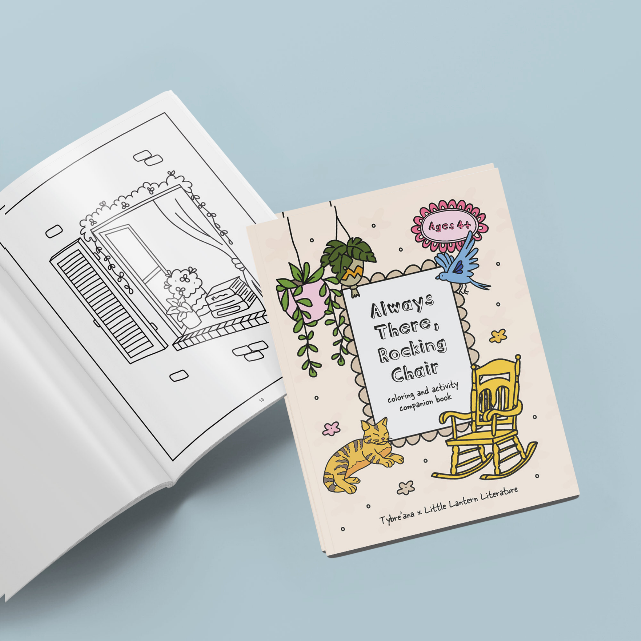 Always There, Rocking Chair - Companion Coloring Book