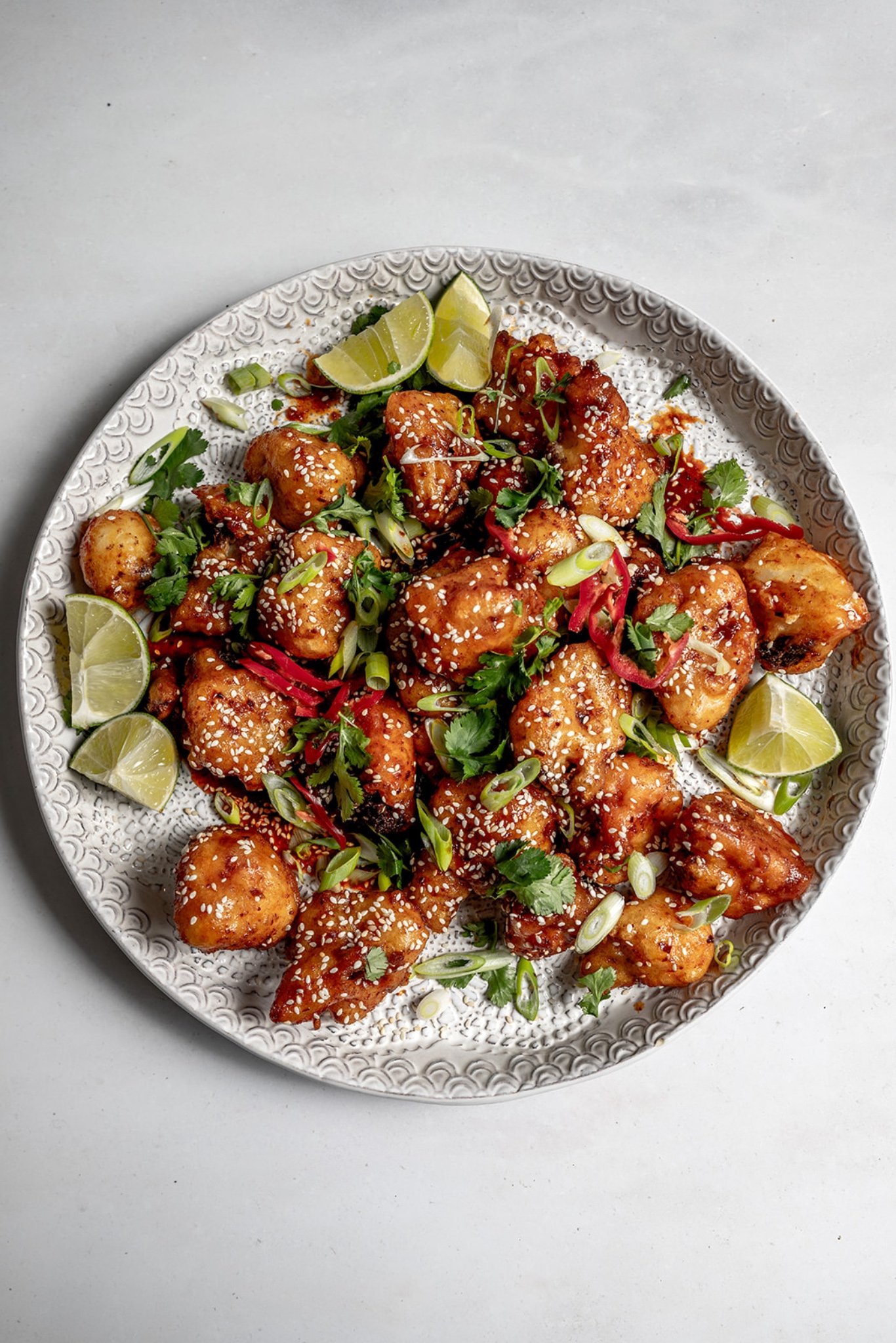 Korean Yangnyeom Cauliflower