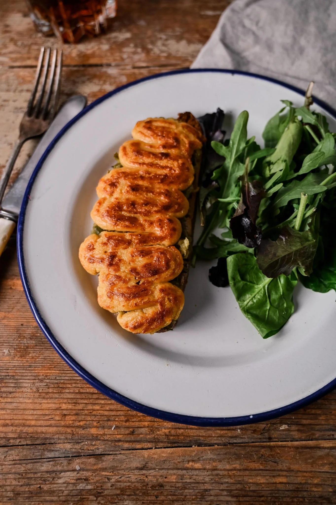 Leek Welsh Rarebit